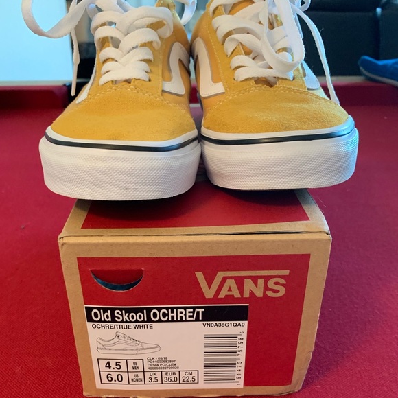 vans boys size 6